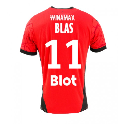 Dres Stade Rennais Ludovic Blas #11 Domaci 2024-25 Kratak Rukav